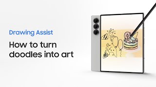 Galaxy Z Fold6: How to use Drawing Assist | Samsung