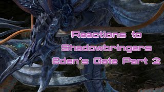 FFXIV Shadowbringers Reactions: Eden's Gate part 2 (Normal)