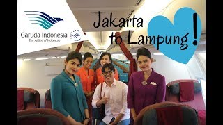 Garuda Indonesia Flight Review | GA70 Jakarta (CGK) to Bandar Lampung (TKG)