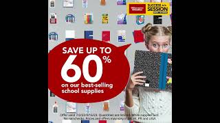 Carry yourself with confidence with school supplies to tackle every subject!