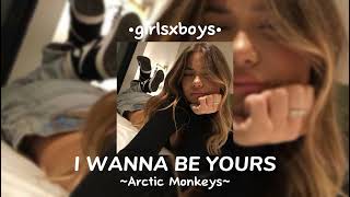 I WANNA BE YOURS // Arctic Monkeys // speed up 🤎📼