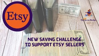 NEW LETTER BUX CHALLENGE TO SUPPORT ETSY STORES || LETTER BUX CASH STUFFING FOR LONG TERM ENVELOPES