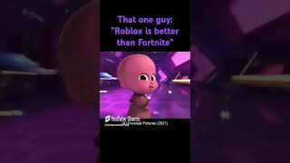 Fortnite is better meme #shorts #fortnite #bossbaby #funny