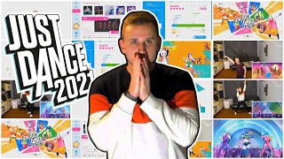 Trying JUST DANCE 2021 for the first time!