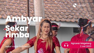 🔴live joget ambyar // Sekar rimba Indonesia desa Ngluwar Magelang 2 Juli 2023