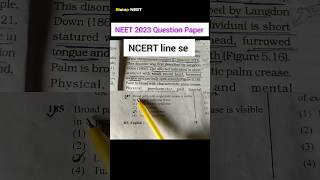 NEET 2023 Question Paper | NCERT Reading with PYQ | part 6 | NCERT based MCQ practice for NEET