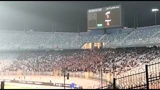 لفظ خارج من جمهور الاهلي ضد الزمالك بعد هدف كهربا