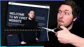 Cut Your HTML Website in Half! And Make Things Easier For Yourself! 👈 | HTML and CSS For Beginners