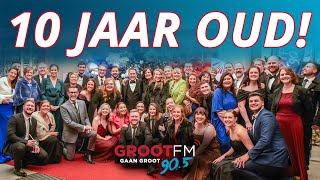 GROOTfm 90.5 is 10 Jaar Oud!