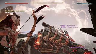 aloy in the VALLEY OF VIOLENCE ultra hard