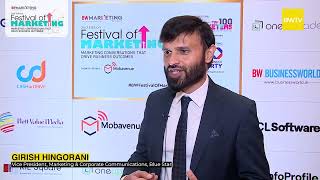 Girish Hingorani, VP, Marketing-Corporate Communications, Blue Star | BW Festival of Marketing 2024