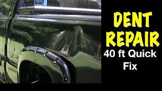 DIY Dent Repair Trick Using Suction Cup and Hammer