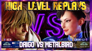 ***(DAIGO) Ken vs (METALBIRD) Chun-Li Ranked Match!*** Street Fighter 6 High Level Replays!!!