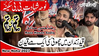 Shahadat Bibi Sakina SA | Ek Hai Qaidan | Raza Hassan Sadiq 2023 | Noha Bibi Sakina sa