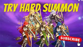 TRY HARD SUMMON RGB PALADIN | SUMMONERS WAR CHRONICLES