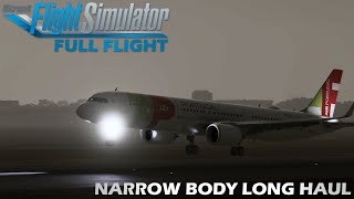 MSFS 2020 | Overnight Long Haul | Airbus A321 Neo |  Montreal - Lisbon | TAP Air Portugal