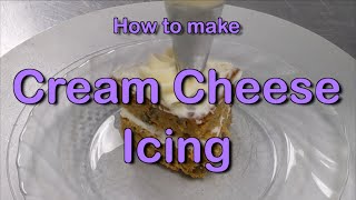 Cream Cheese Icing Tutorial