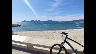 Biking in Cannes