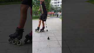 🛼Slalom Cơ bản -Tập 7: Crazy 🙄 #vst #sunpatinedu #rollersun #daypatin #coachhuyle #PSVN #slalom