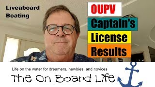 Liveaboard Boating OUPV Captain's License (Results) 2018