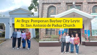 At Brgy. Pomponan Baybay City Leyte Sr. San Antonio de Padua. #baybaycity