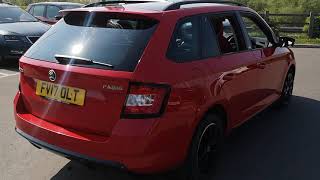 2017 Skoda Fabia Estate - Red