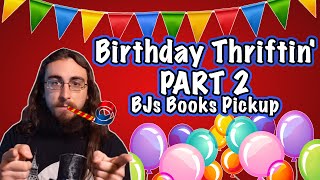 Birthday Haul Pt. 2 - BJ's Books Trip! TheBoredCyborg