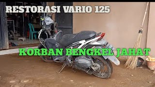 restorasi honda vario 125