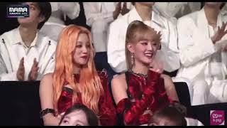 NewJeans & (G)I-dle's reaction to Itzy's performance in MAMA 2022