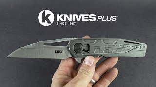 CRKT Raikiri 5040 Dew Hara Wharncliffe Flipper "Walk-Around" - Knives Plus