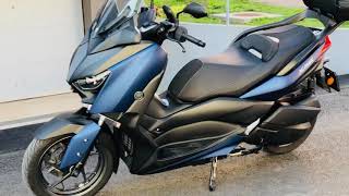 Yamaha X-Max 300 Phantom Blue walkaround