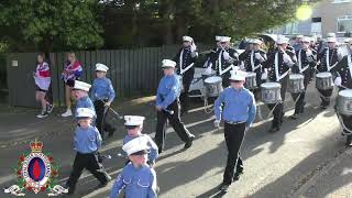 Donaghadee Flutes & Drums @ Rathcoole Protestant Boys FB 15th Anniversary Parade 29/06/24