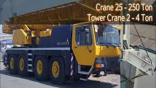 Rental Forklift, Crane, Boomlift, Scissorlift, Reachstacker