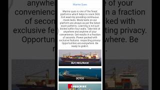Marine Ques - DG Shipping - Exit Exam  tutorial shorturl.at/duK12App Link: shorturl.at/afgnN