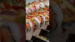 Sushi rolls at Kobi-Q