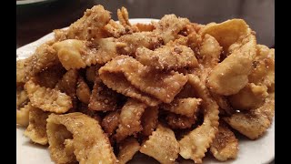 Παραδοσιακές, τραγανές Δίπλες, Traditional crispy greek "Diples"