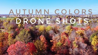 Autumn Colors Drone Shots | ONTARIO CANADA 2023