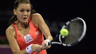 [HD] Agnieszka Radwanska vs Ana Ivanovic Doha 2013 Highligths