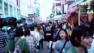 Exploring Takeshita street in Harajuku Japan with Tokyo Kidd Vamp