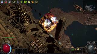 3.8 Shaper Kill with no skills, no flasks, no mana, just running with ZOMBIES