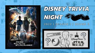 Do You Know Star Wars Galactic Starcruiser? | DISNEY TRIVIA NIGHT 2022 | SZN 1 RD 8