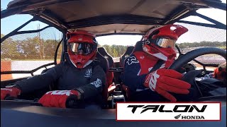 Hot Laps in a Honda Talon 1000X-4 (POV ride footage)