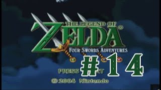 Let's Play Legend of Zelda: Four Swords Adventures #14: The Dark World - The Lost Woods