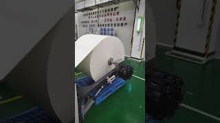 Paper Cup Fan Roll Die Cutting Machine working in China