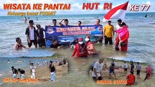 TADABUR ALAM KE PANTAI || MEMPERINGATI HUT RI KE 77 BERSAMA BMI DI TAIWAN