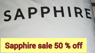 Sapphire 50 % off sale se shopping || out class fabric and prints || Shagufta Sohail