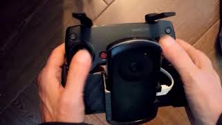 DJI MAVIC AIR + EPSON MOVERIO BT-300 how to attach?