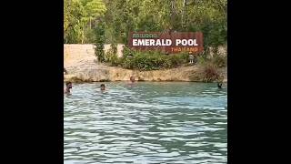 Visiting the Emerald Pool Krabi & Blue Pool Krabi. Located in the province of #Krabi in #Thailand