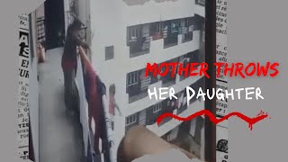 Mother Throws her daughter from the 4th floor in Bengaluru #crime #mother