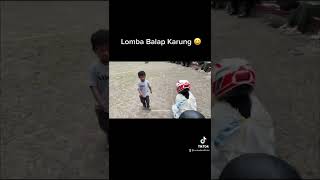 LOMBA BALAP KARUNG RACING 😂 #Agustusan